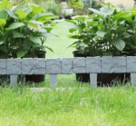 OBRZEŻE Stone PALISADA OGRODOWA WYSOKA 2.5m Płotek Krawężnik Szary Polski - obrazek 2